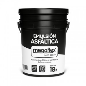 ASFALTICA ACUOSA BALDE MEGAFLEX 18