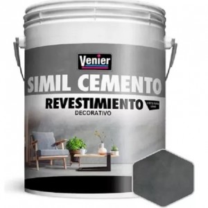 SIMIL CEMENTO DECORATIVO GRIS OSCURO VENIER 5.5K